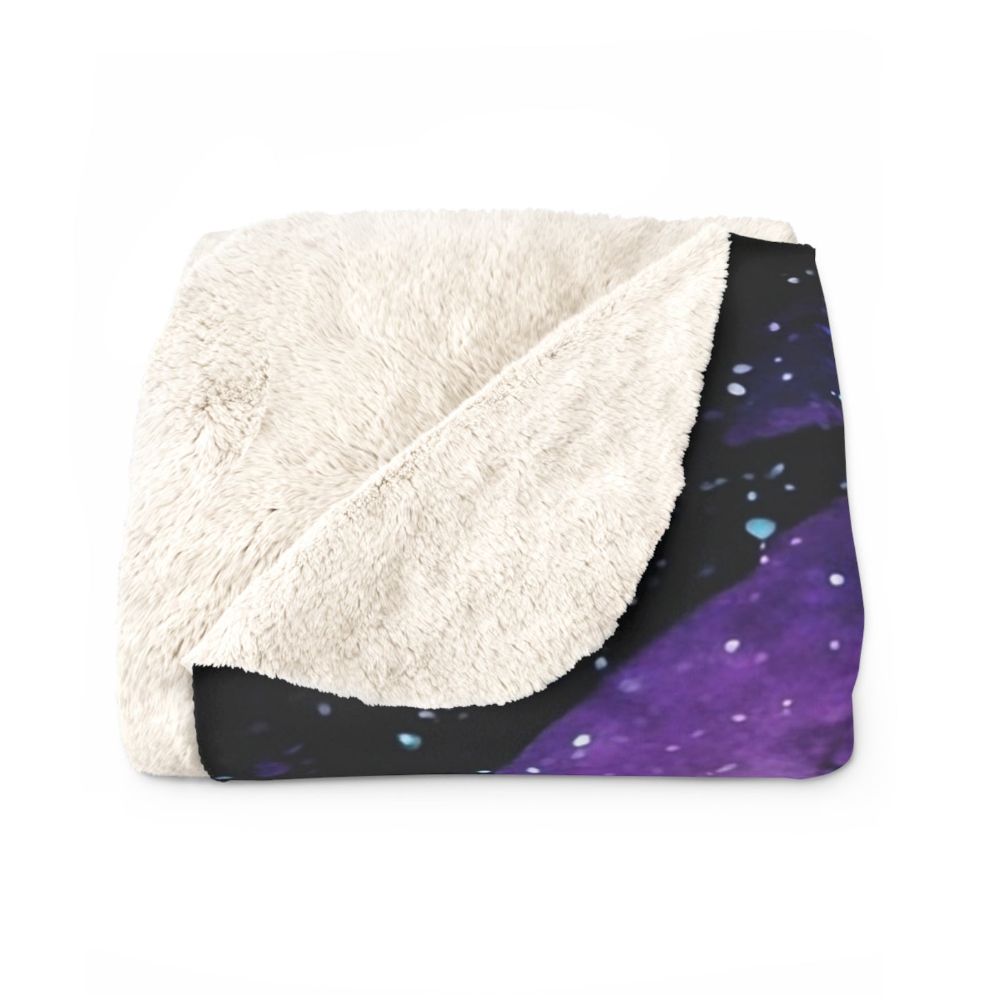 The Astral Library Fleece Blanket