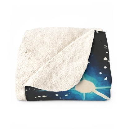 Moonlit Wanderer Fleece Blanket