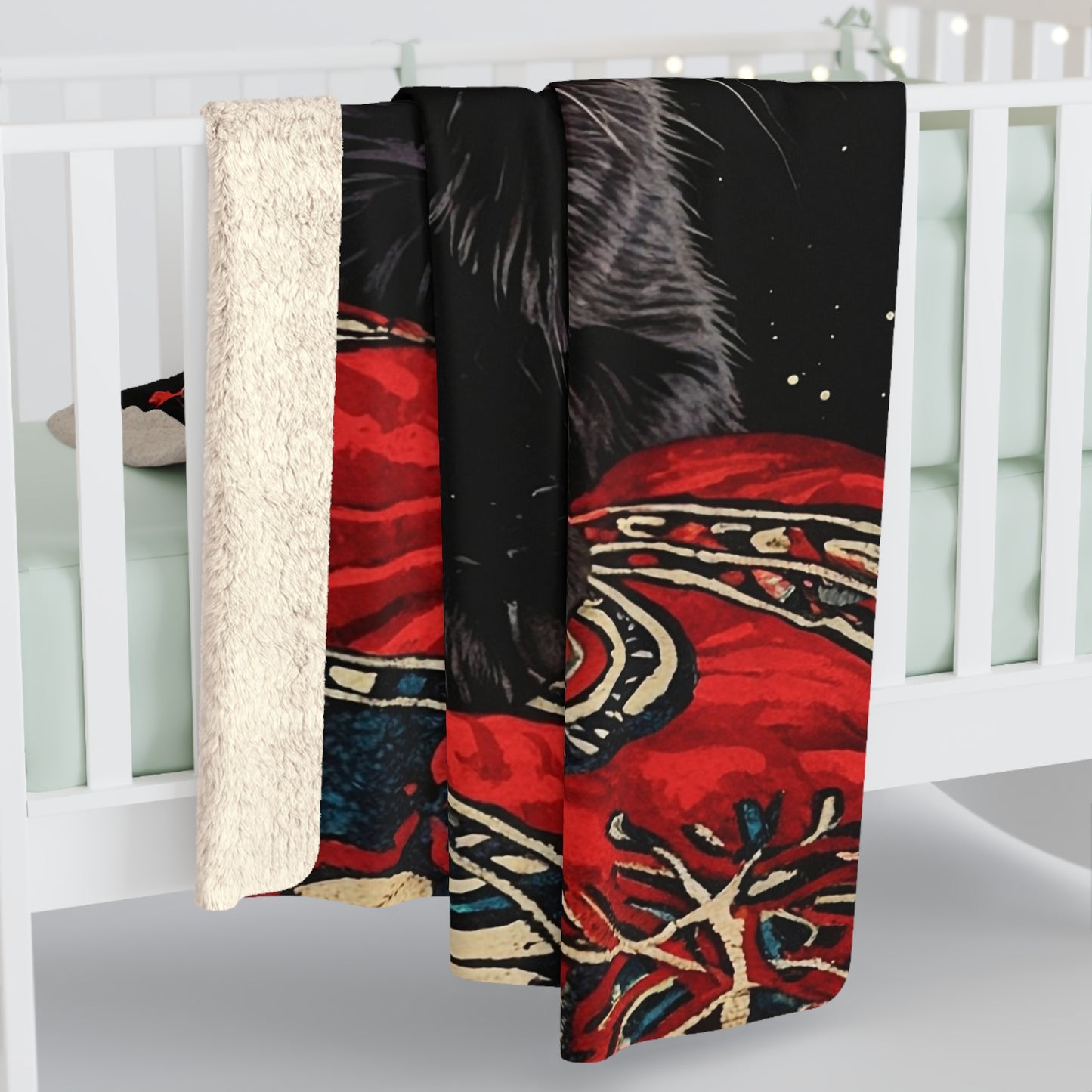 The Starlight Oracle Fleece Blanket