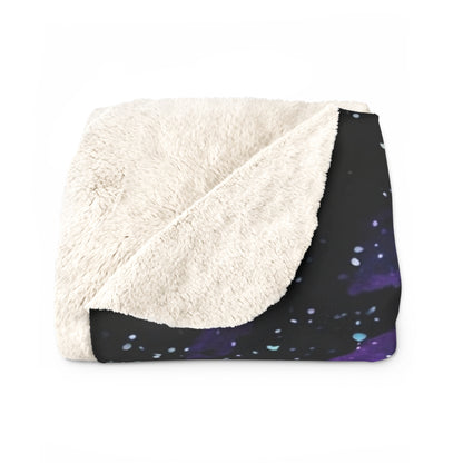 The Astral Library Fleece Blanket