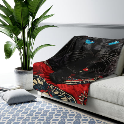 The Starlight Oracle Fleece Blanket