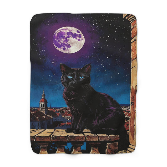 Nocturnal Majesty Fleece Blanket