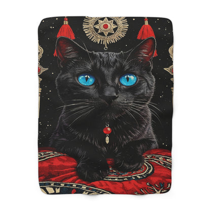 The Starlight Oracle Fleece Blanket