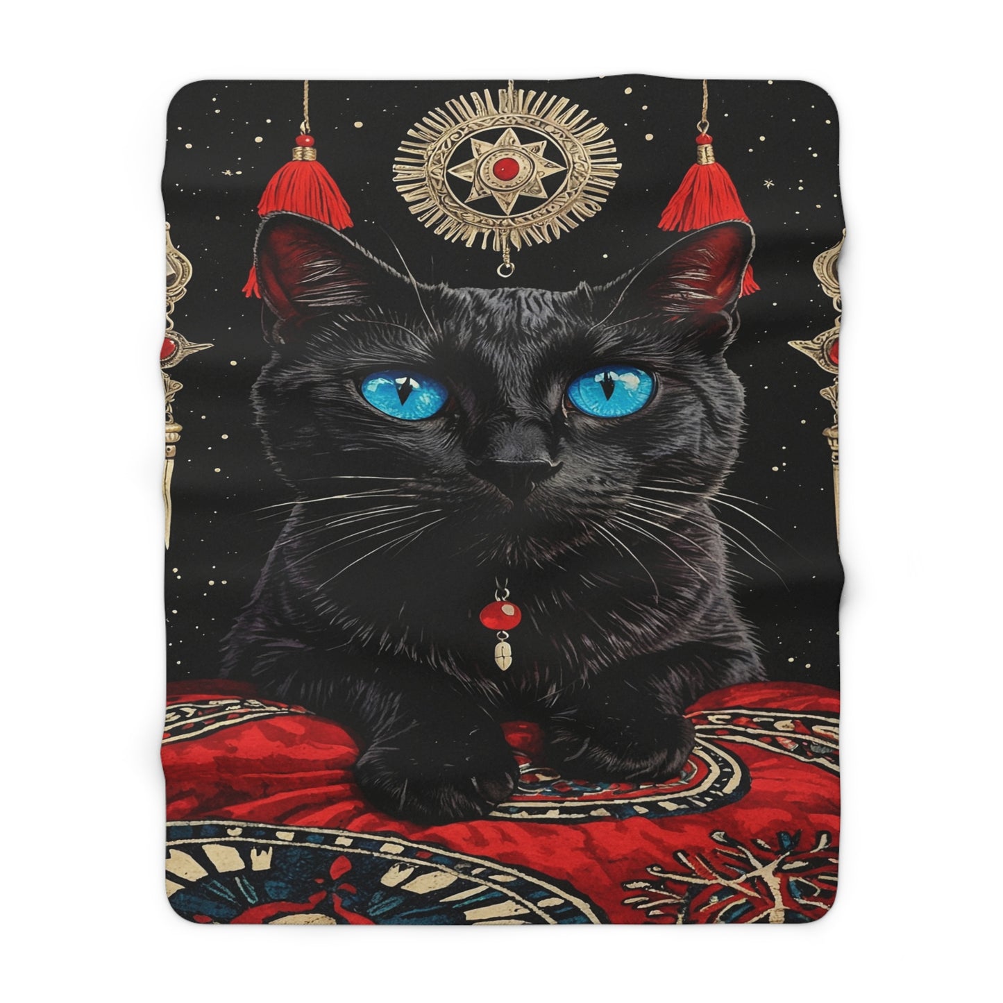 The Starlight Oracle Fleece Blanket